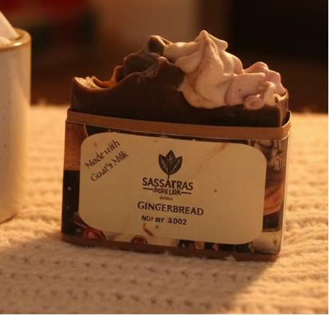 Gingerbread Goat Milk Soap | Handmade Winter Soap