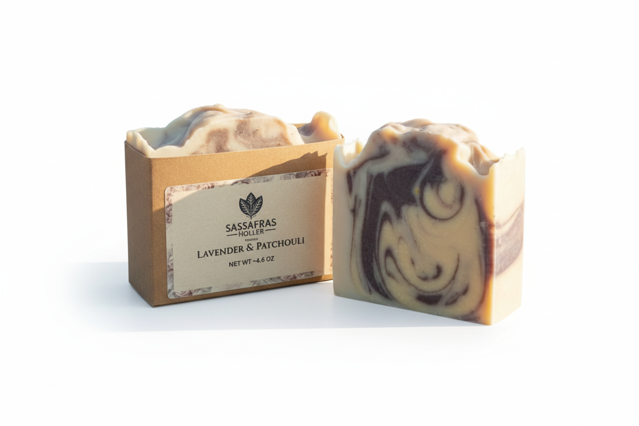 Lavender & Patchouli Soap | Handmade Soap - All Natural