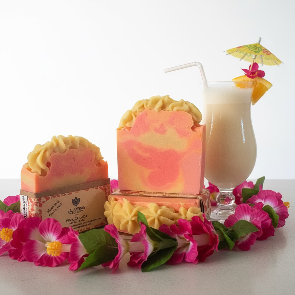 Pina Colada Goat Milk Soap | Handmade Soap
