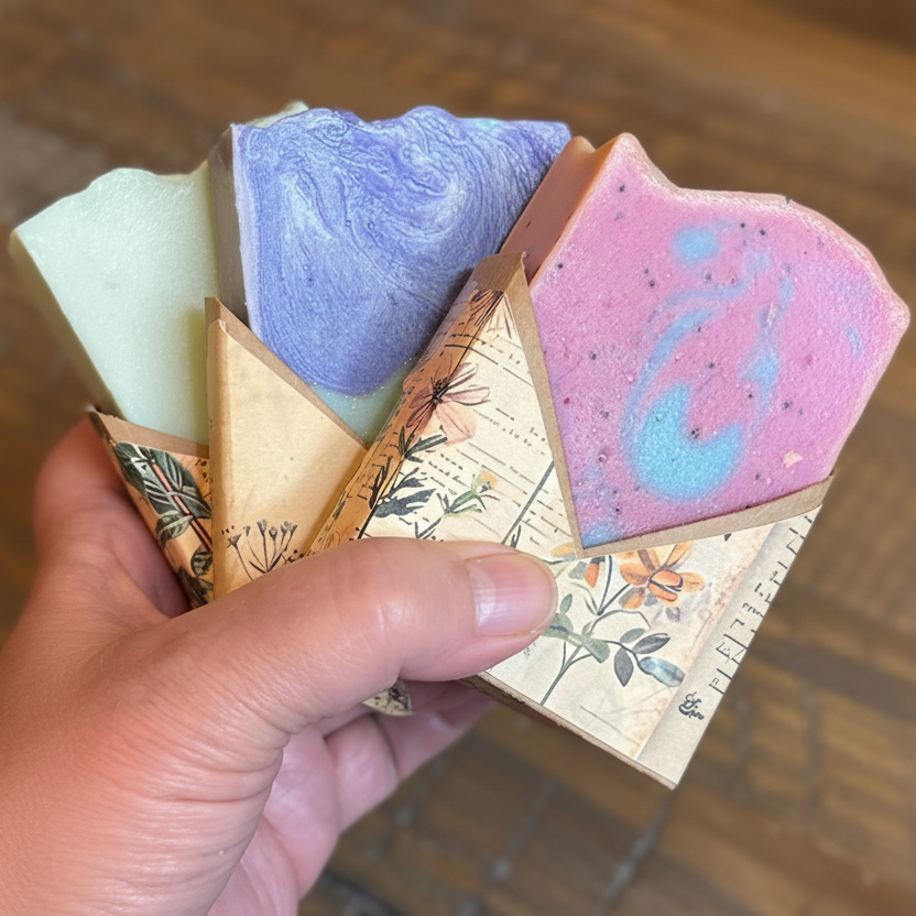 Summer Garden Collection | Lilac & Iris Goat's Milk Soap + Bundle Options