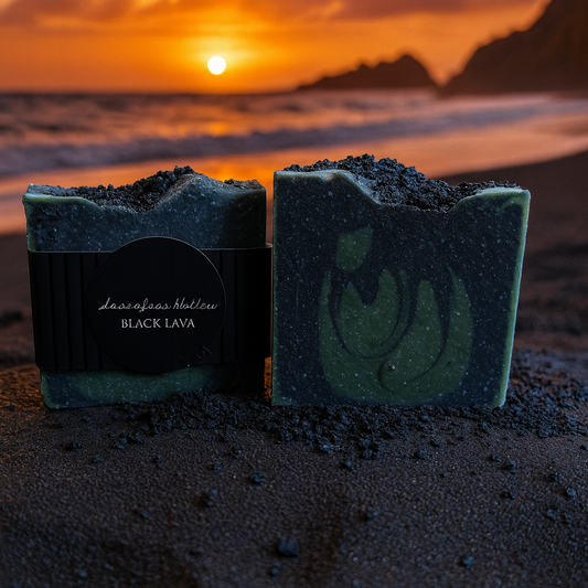 Charcoal, Spirulina & Black Salt- All Natural