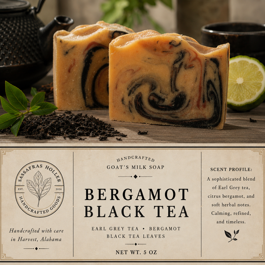 Bergamot & Black Tea Goat's Milk Soap + Bundle Options