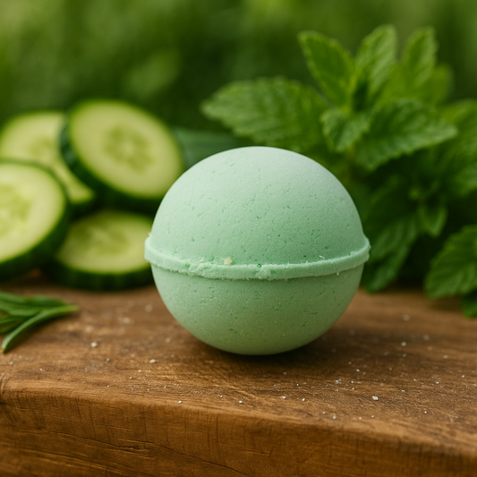 Cucumber Mint Bath Bomb