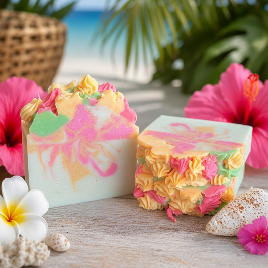 Hawaiian Hibiscus II Goat's Milk Soap + Bundle Options
