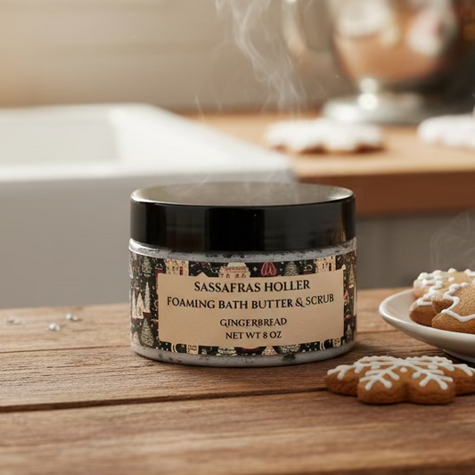Foaming Bath Butter & Scrub | Gingerbread