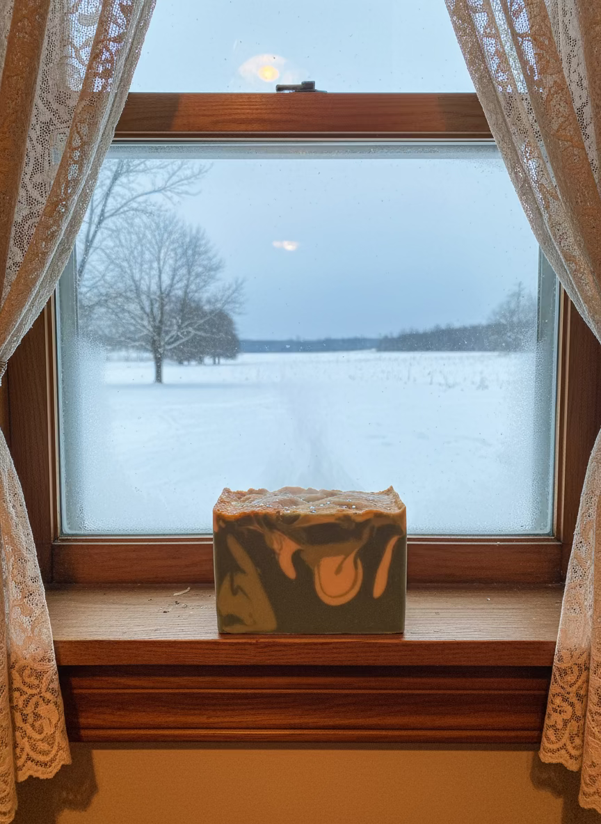 Sage & Apple Goat Milk Soap | Handmade Winter Soap
