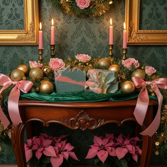 Mrs. Fezziwig's Christmas Fig Goat Milk Soap | Handmade Winter Soap
