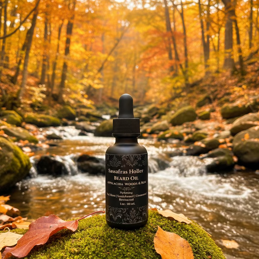 Sassafras Holler Hydrating Beard Oil