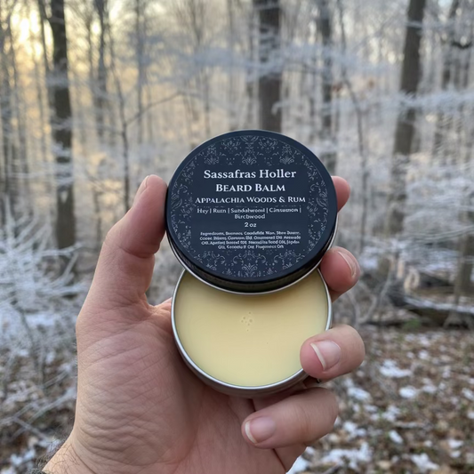 Sassafras Holler Handcrafted Beard Balm