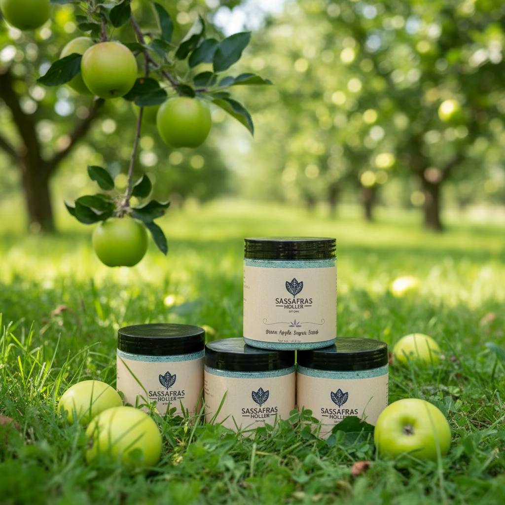 Handmade Sugar Scrubs | Green Apple