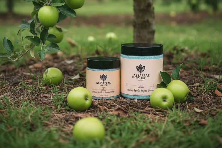 Handmade Sugar Scrubs | Green Apple