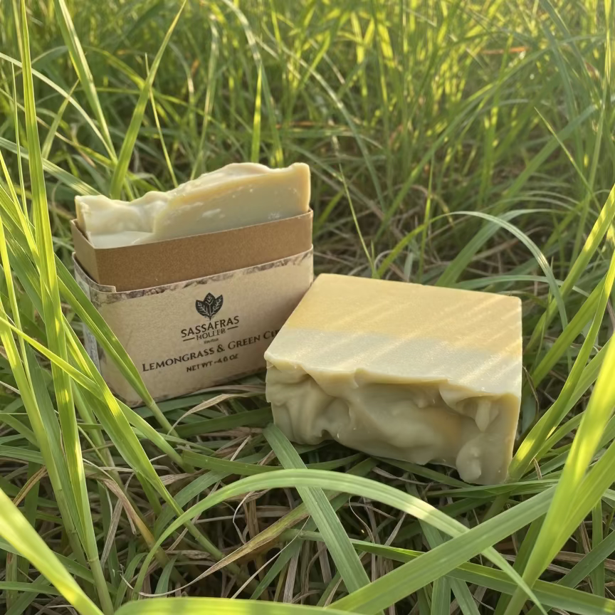 Lemongrass & Green Clay | Handmade Soap - All Natural