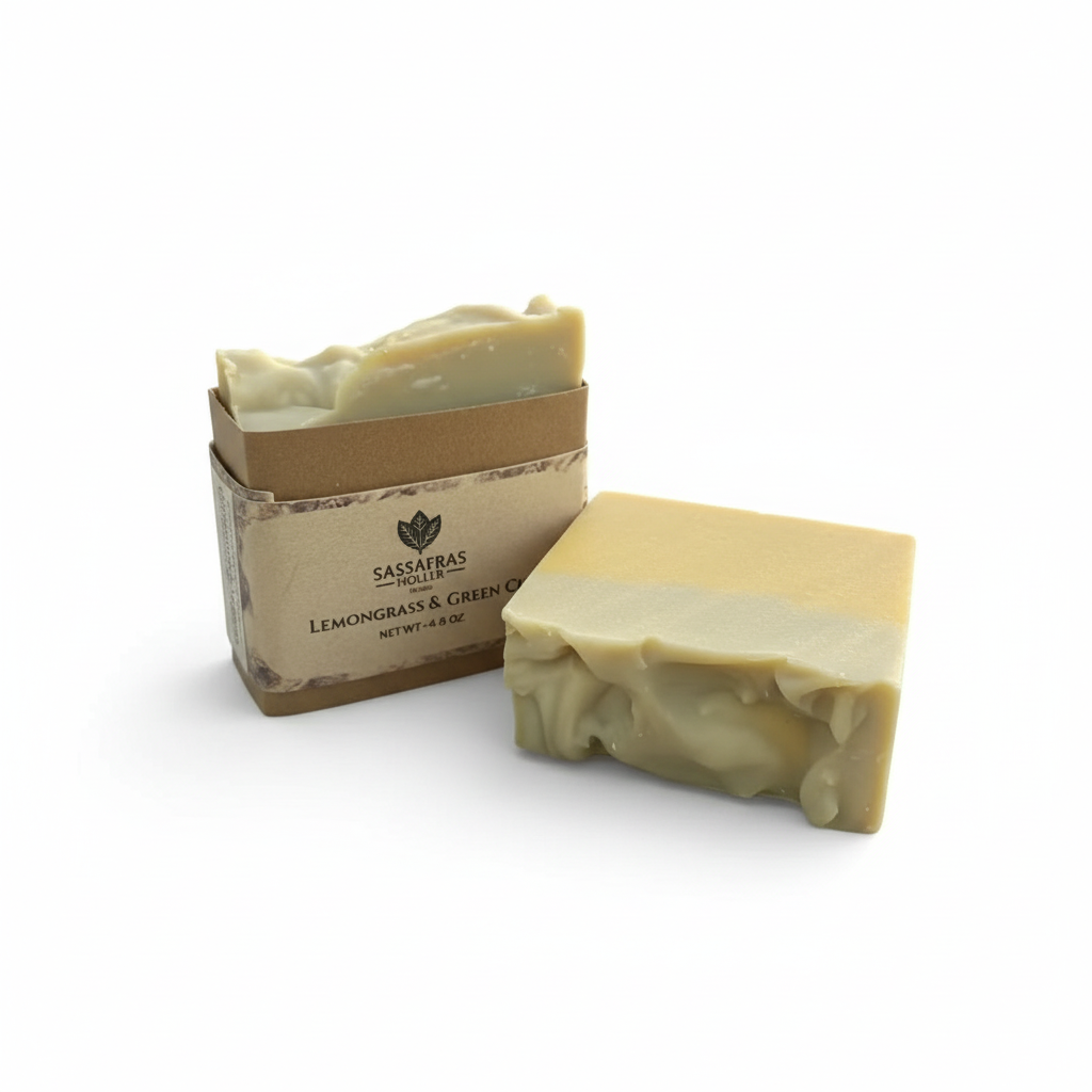Lemongrass & Green Clay | Handmade Soap - All Natural