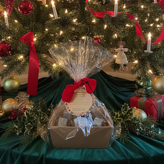 Frosted Fir Gift Set| Artisan Goats Milk Soap • Sugar Scrub • Sugar Cube Scrubs