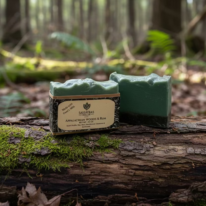 Appalachian Woods & Rum Goat Milk Soap + Bundle Options