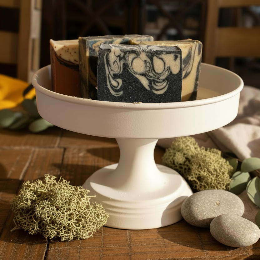 Botanical Collection | Activated Charcoal & Bentonite Clay Soap | Fragrance Free
