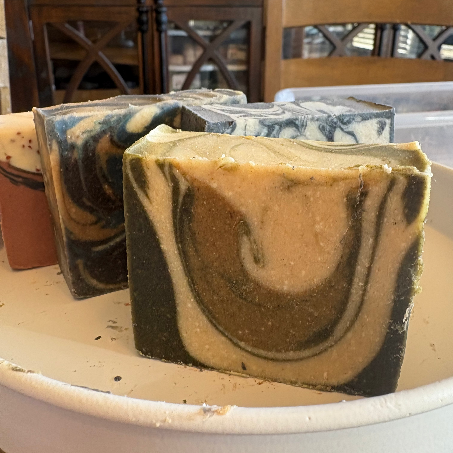 Botanical Collection | Stinging Nettle & Yarrow Flower Soap | Essential Oil Blend