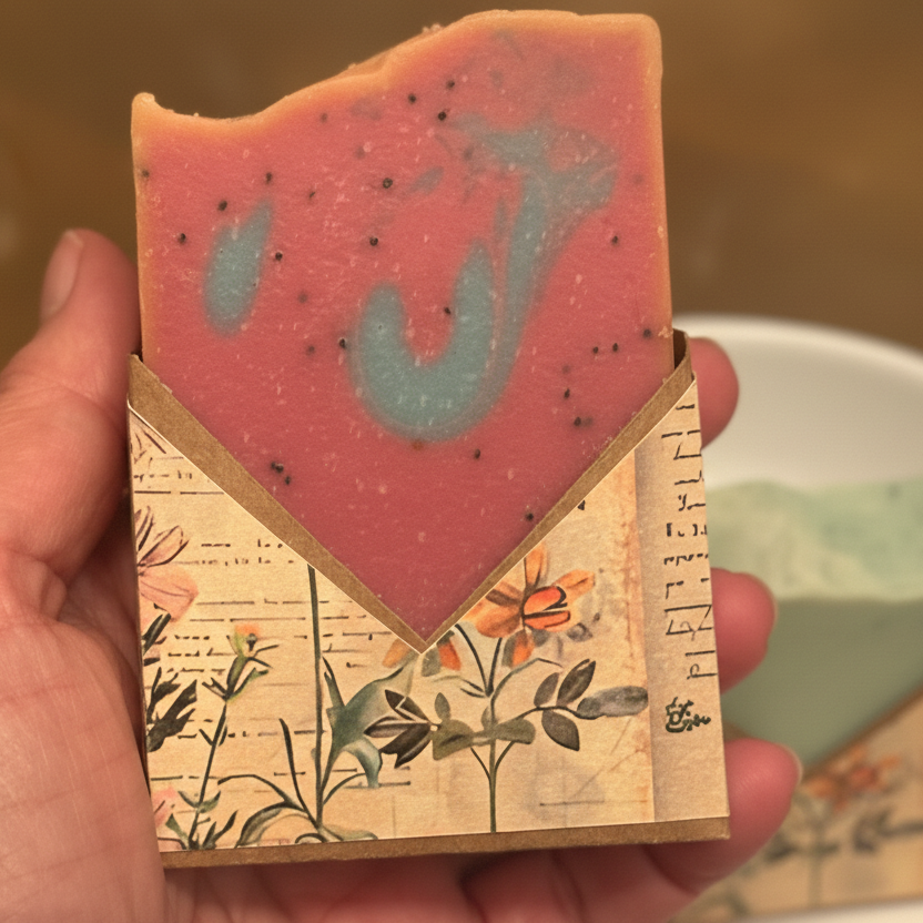 Summer Garden Collection | Strawberry Goat's Milk Soap