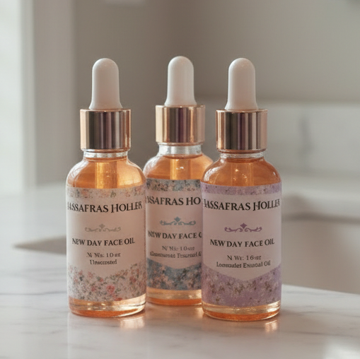Sassafras Beauty | New Day Face Oil (Bakuchiol)