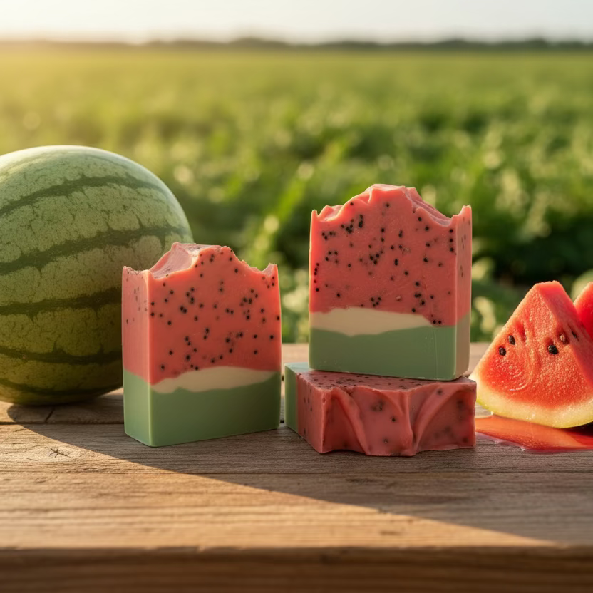 Watermelon Goats Milk Soap + Bundle Options