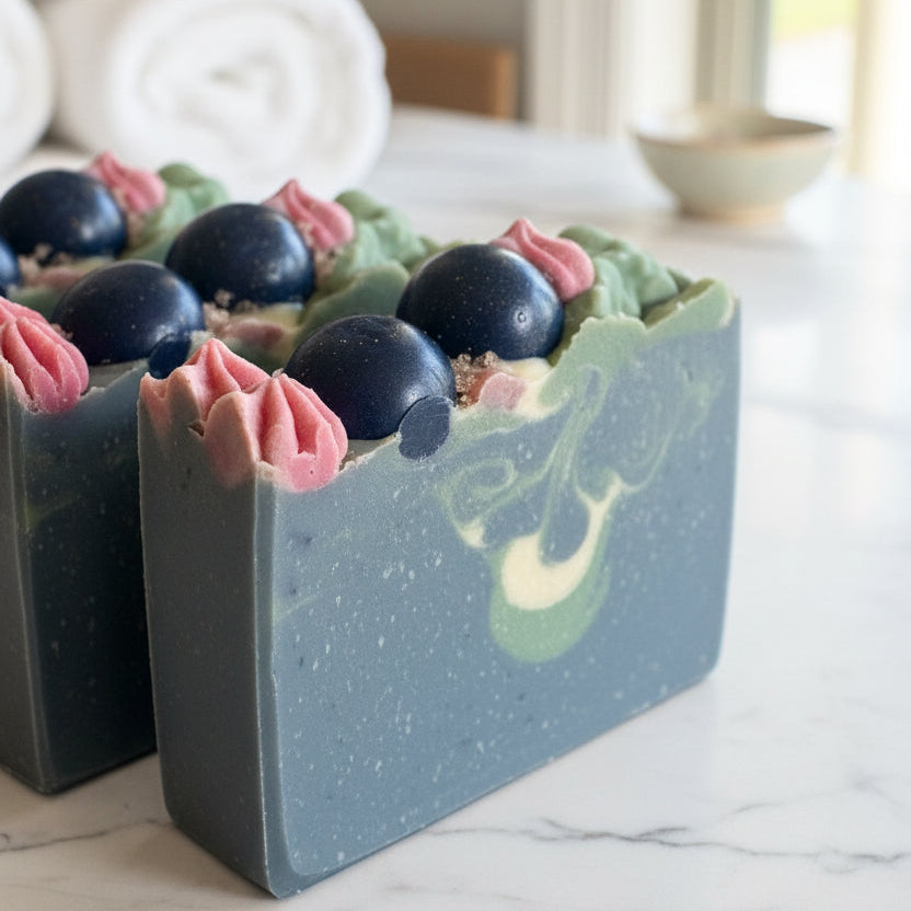 Blueberry & Thyme - Goat's Milk Soap + Bundle Options