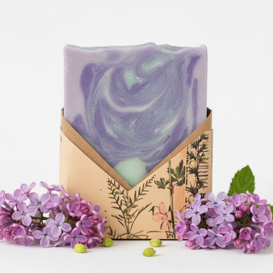 Summer Garden Collection | Lilac & Iris Goat's Milk Soap