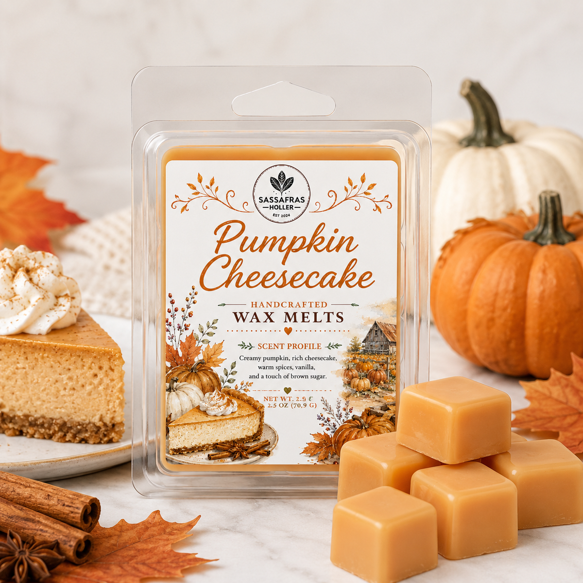 Pumpkin Cheesecake | Goat's Milk Soap + Bundle Options