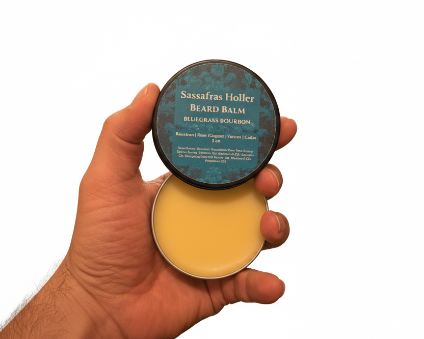 Sassafras Holler Handcrafted Beard Balm